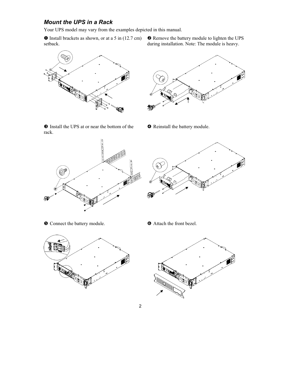 American Power Conversion 2200 VA User Manual | Page 4 / 17