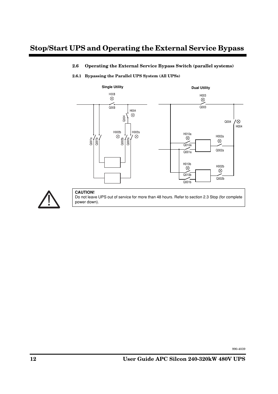 American Power Conversion 240-320kW 480V User Manual | Page 12 / 31