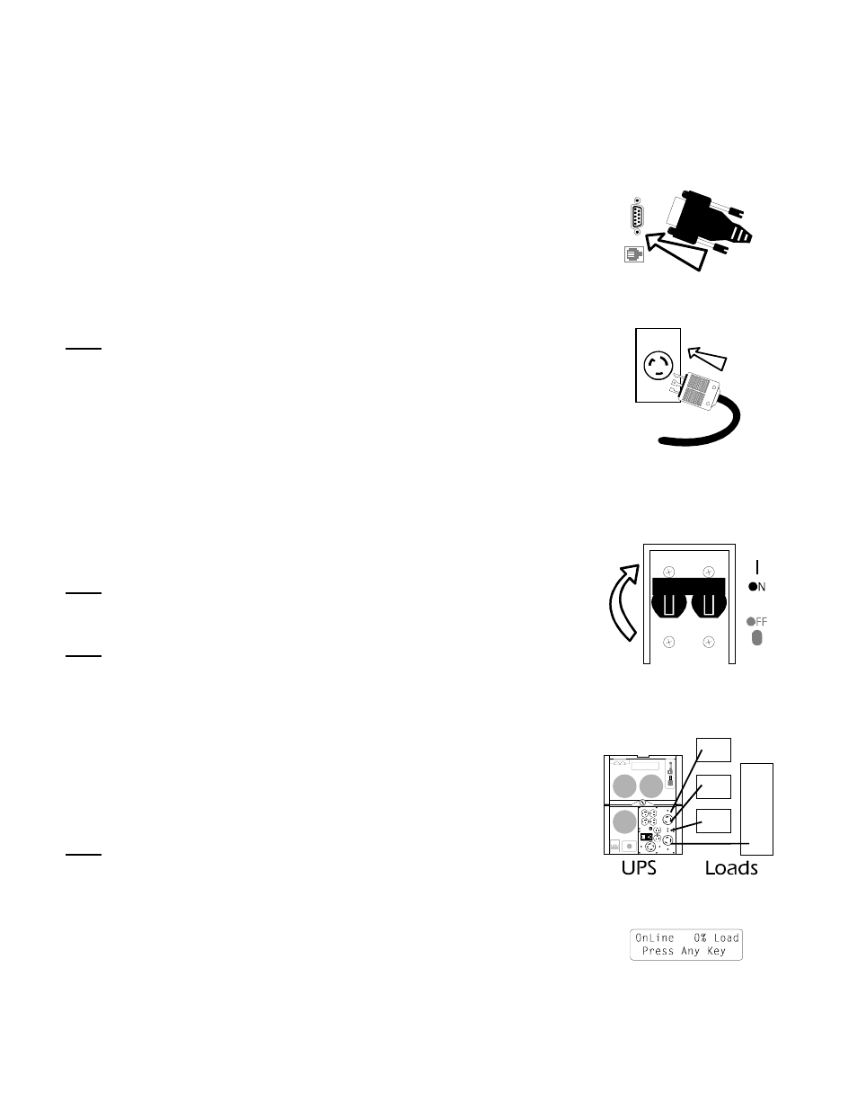 8 start-up | American Power Conversion MatrixTM UPS User Manual | Page 14 / 37