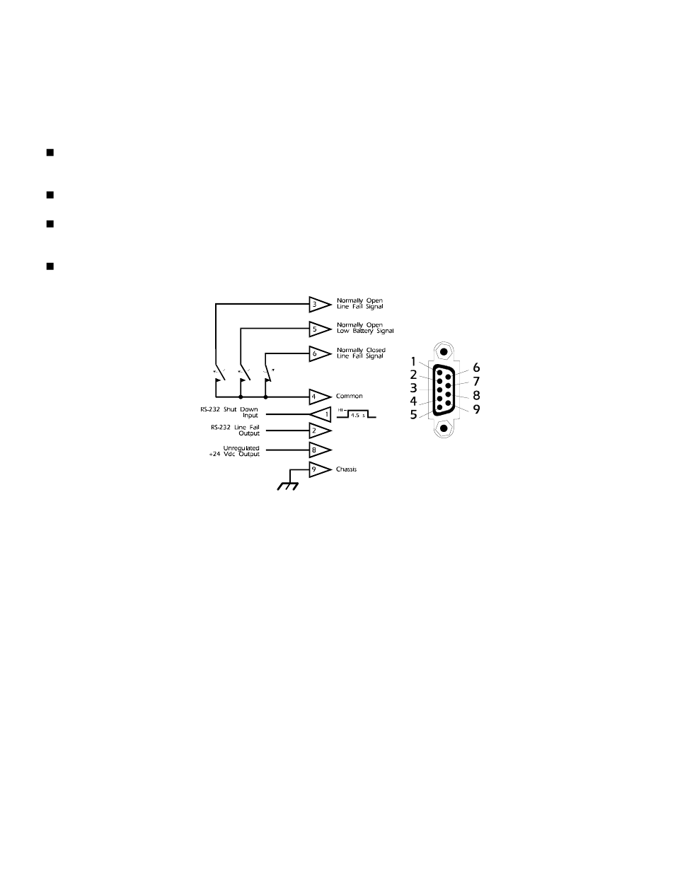 4 computer interface port | American Power Conversion MatrixTM UPS User Manual | Page 26 / 37