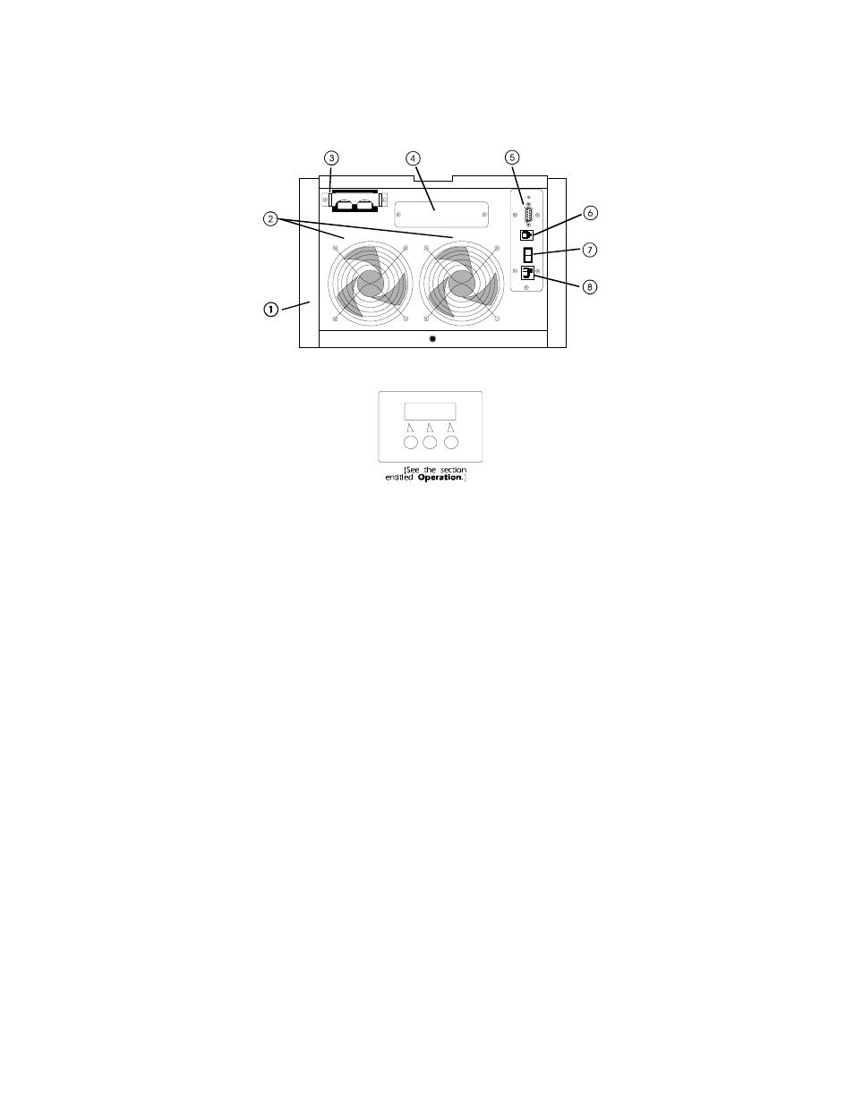 2 electronics unit (eu) | American Power Conversion MatrixTM UPS User Manual | Page 7 / 37