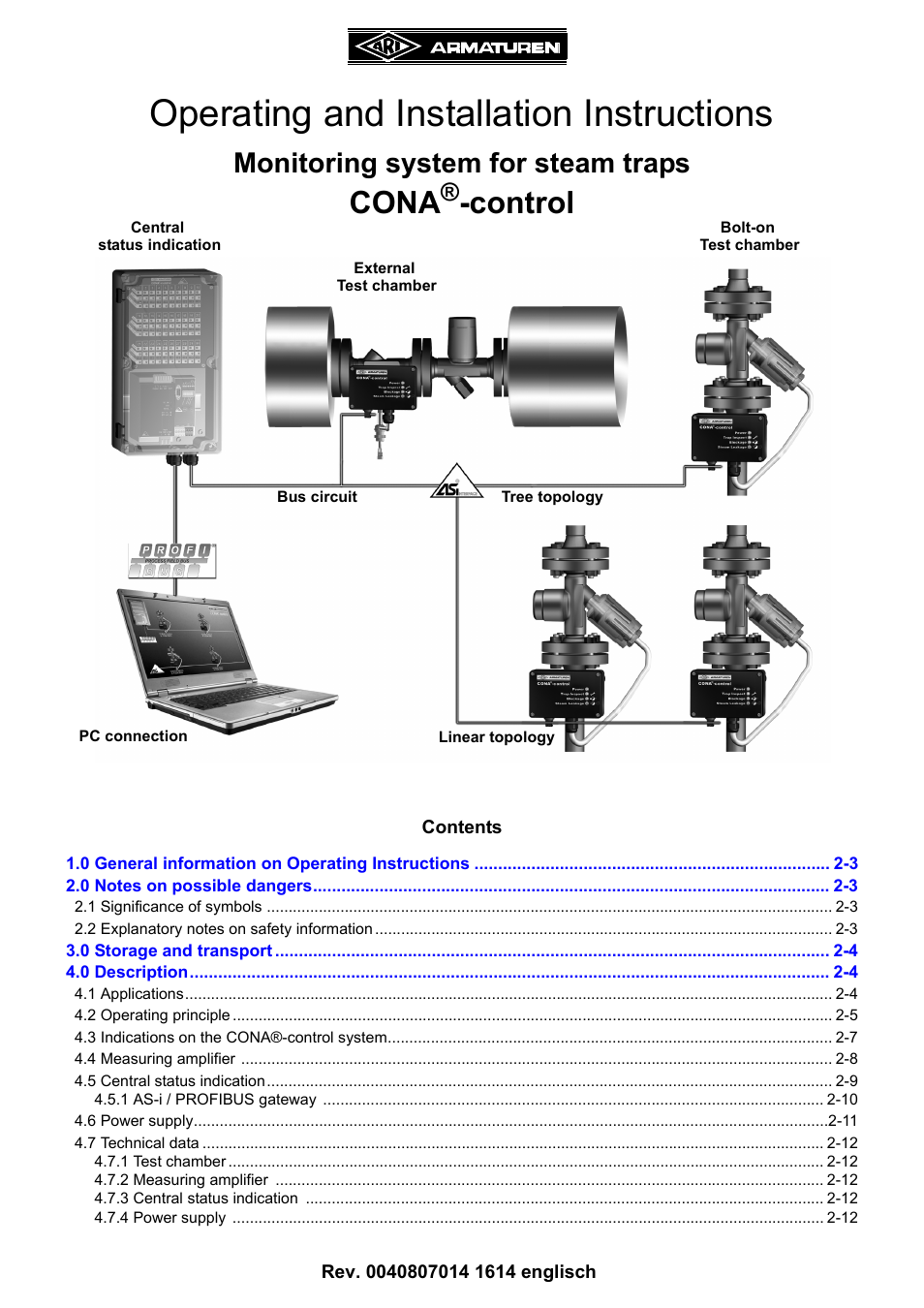 ARI Armaturen CONA control EN User Manual | 36 pages