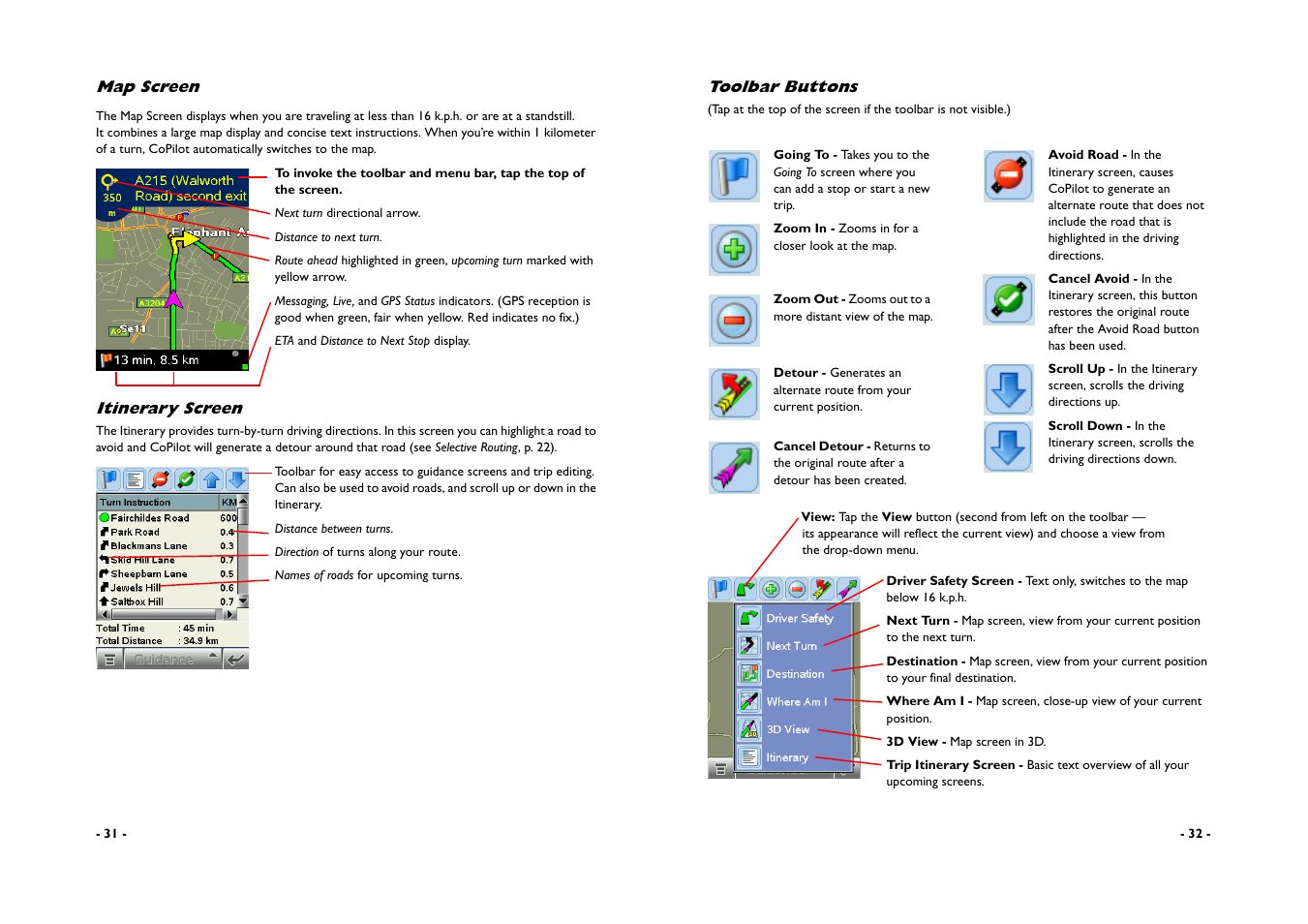 ALK Technologies CoPilot A780 User Manual | Page 18 / 47