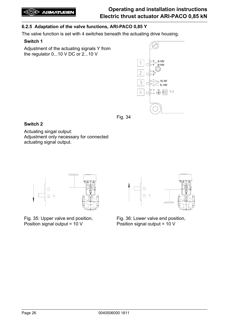 ARI Armaturen ARI-PACO 0,85kN EN User Manual | Page 26 / 32