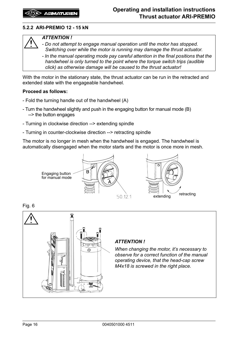 2 ari-premio 12 - 15 kn | ARI Armaturen ARI-PREMIO User Manual | Page 16 / 54