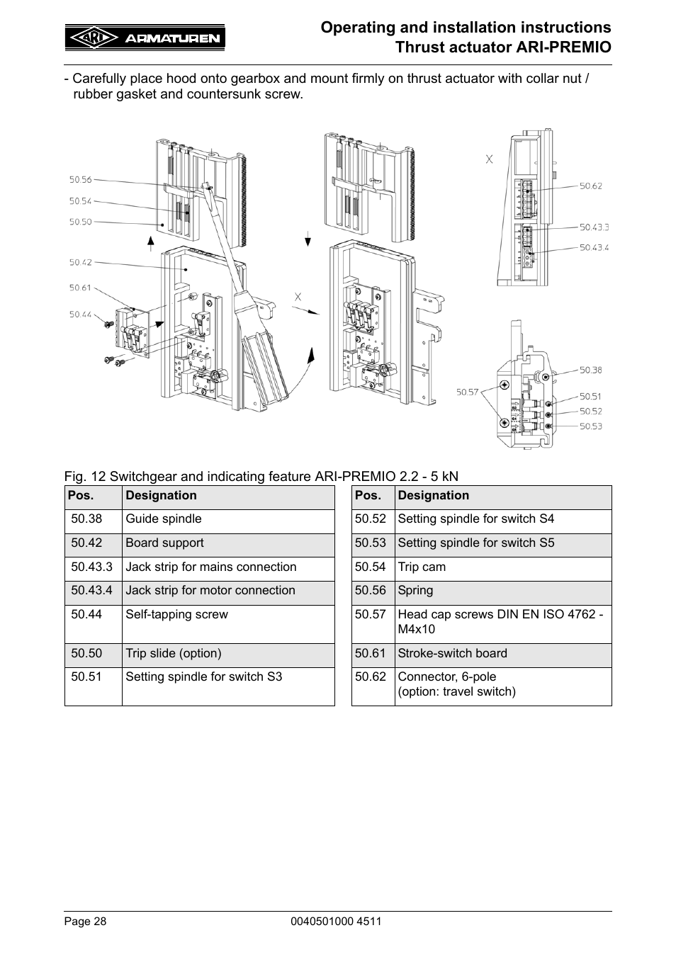 ARI Armaturen ARI-PREMIO User Manual | Page 28 / 54