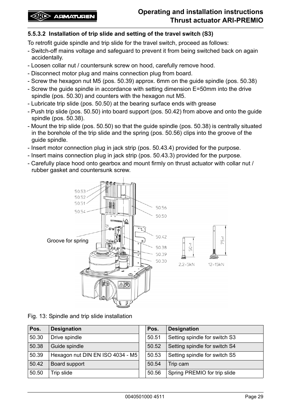 ARI Armaturen ARI-PREMIO User Manual | Page 29 / 54