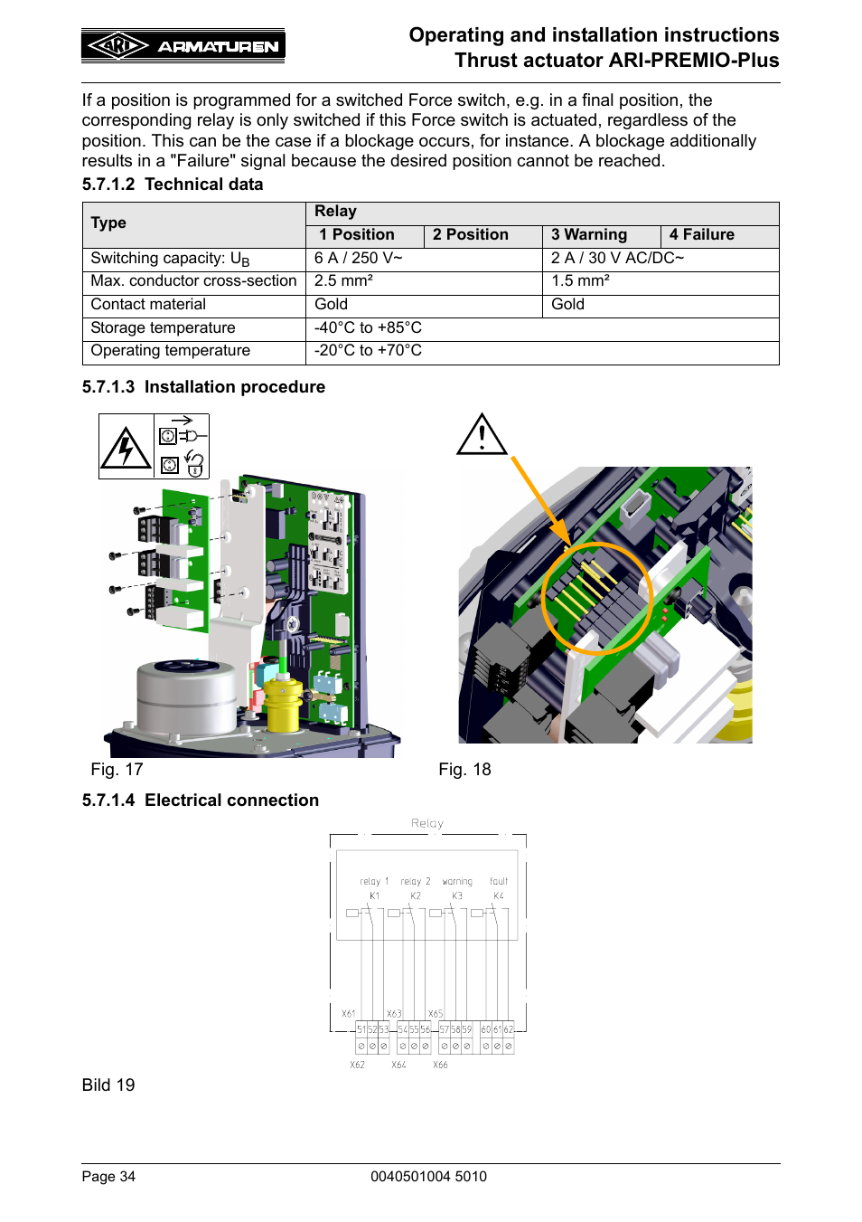 ARI Armaturen ARI-PREMIO Plus EN User Manual | Page 34 / 50