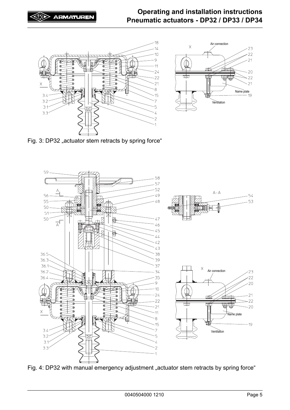 ARI Armaturen DP34 EN User Manual | Page 5 / 28
