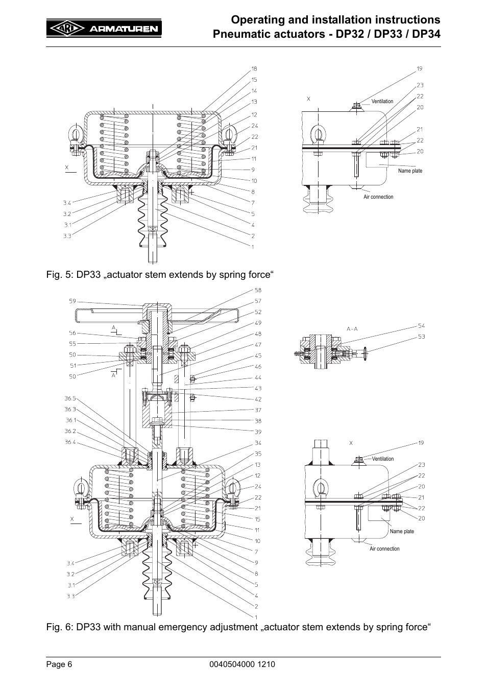 ARI Armaturen DP34 EN User Manual | Page 6 / 28