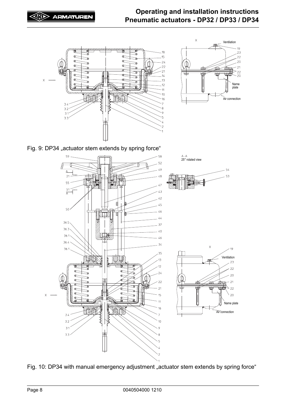 ARI Armaturen DP34 EN User Manual | Page 8 / 28