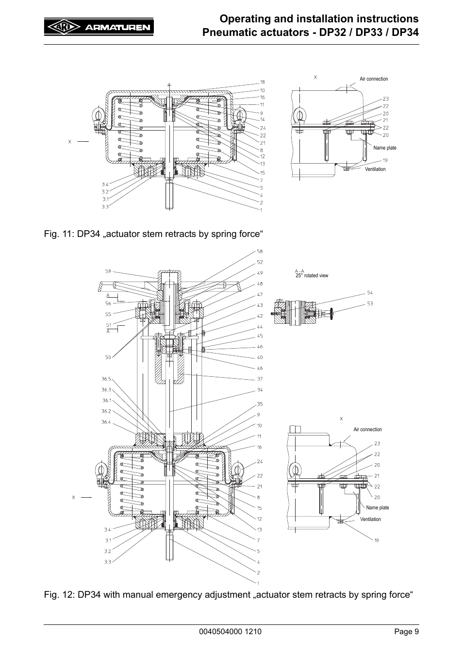 ARI Armaturen DP34 EN User Manual | Page 9 / 28