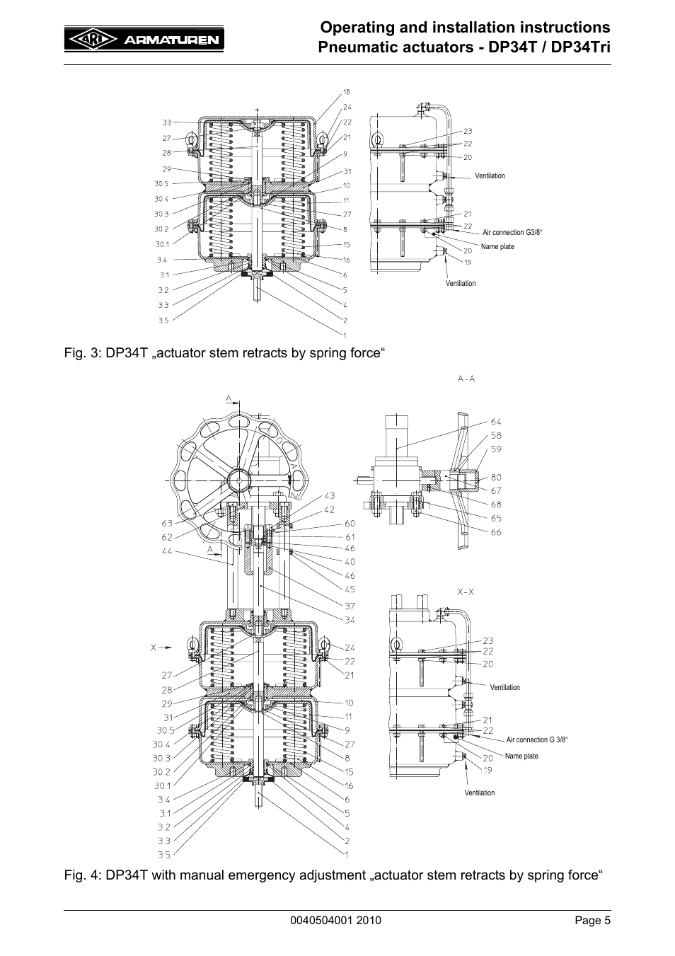 ARI Armaturen DP34 Tridem EN User Manual | Page 5 / 18