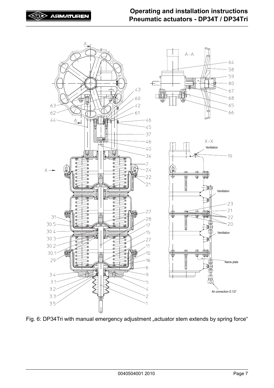 ARI Armaturen DP34 Tridem EN User Manual | Page 7 / 18