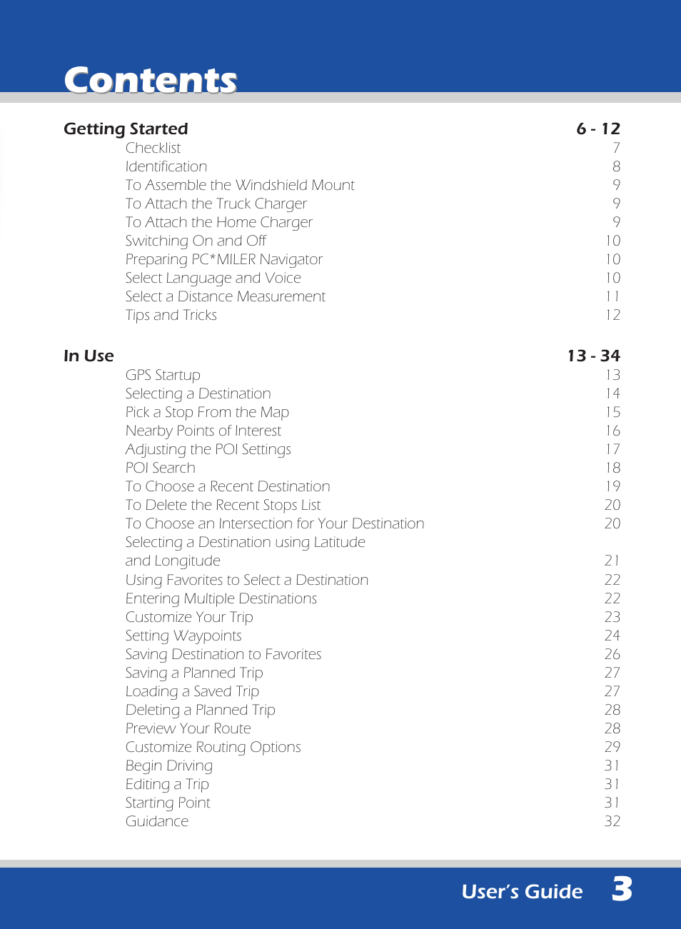 ALK Technologies 740 User Manual | Page 3 / 80