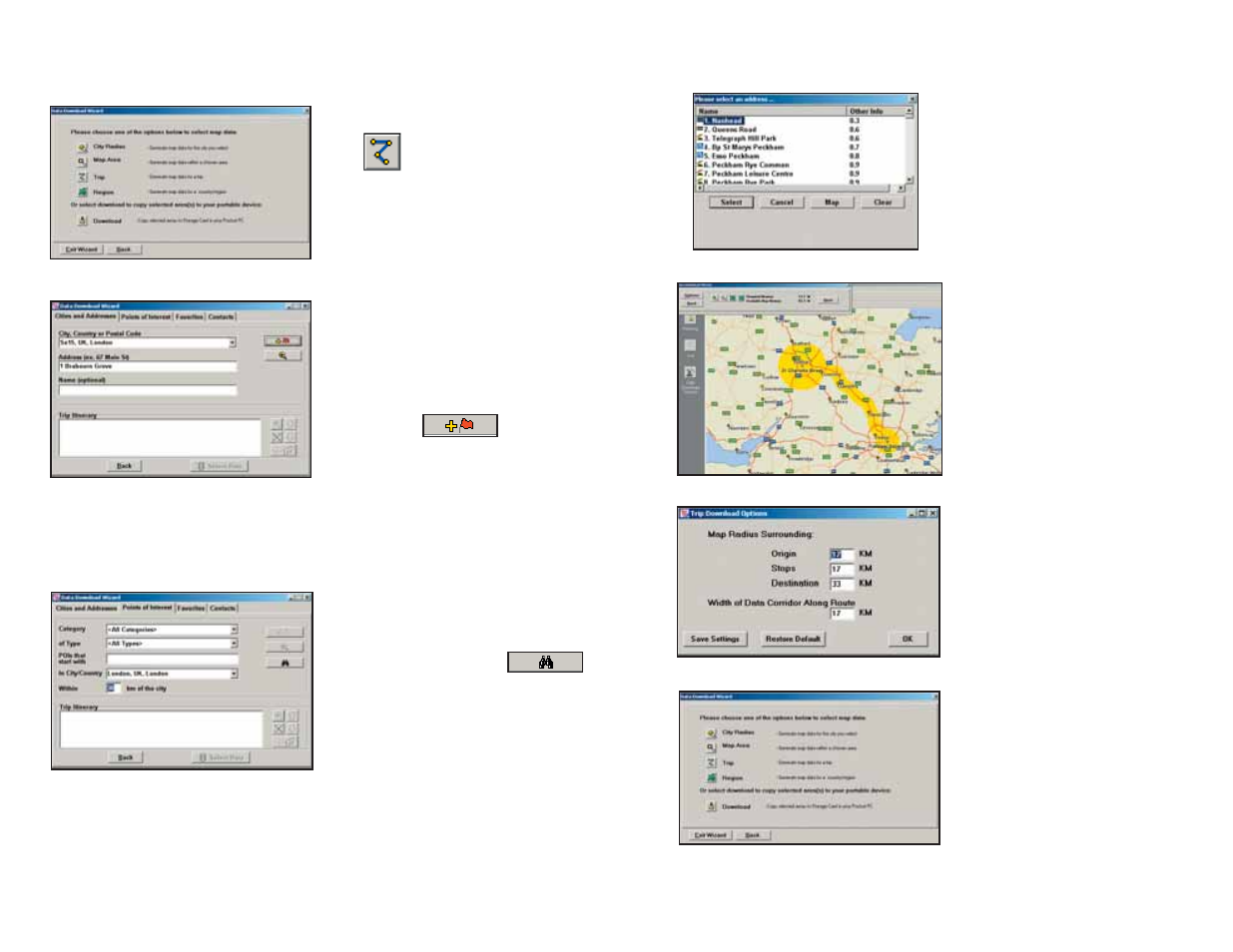 Trip | ALK Technologies Pocket PC 6 Bluetooth User Manual | Page 13 / 58