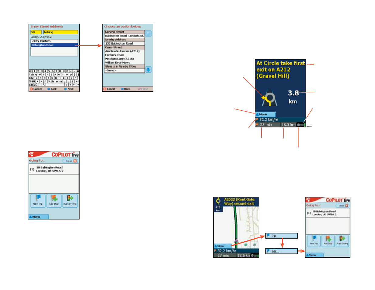 Start driving | ALK Technologies Pocket PC 6 Bluetooth User Manual | Page 18 / 58