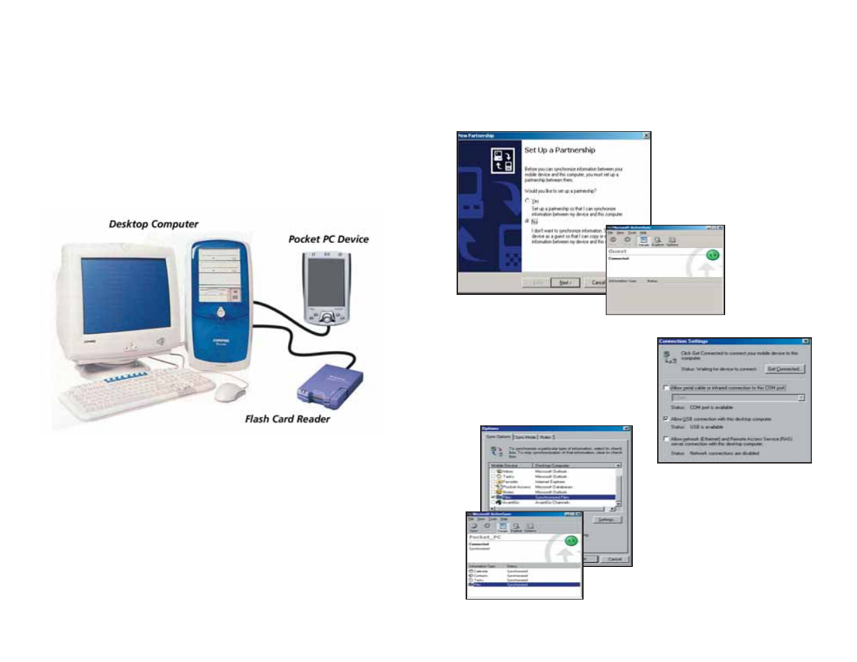 Getting started, Hardware, Get connected | ALK Technologies Pocket PC 6 Bluetooth User Manual | Page 4 / 58