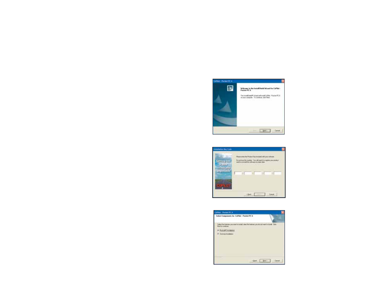 Uninstalling a previous version, Installing copilot | ALK Technologies Pocket PC 6 Bluetooth User Manual | Page 5 / 58