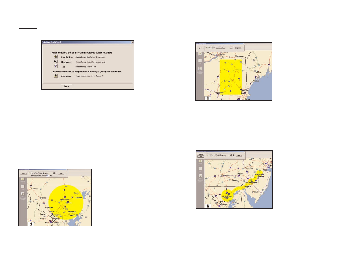 Data download | ALK Technologies Pocket PC 5 User Manual | Page 16 / 63