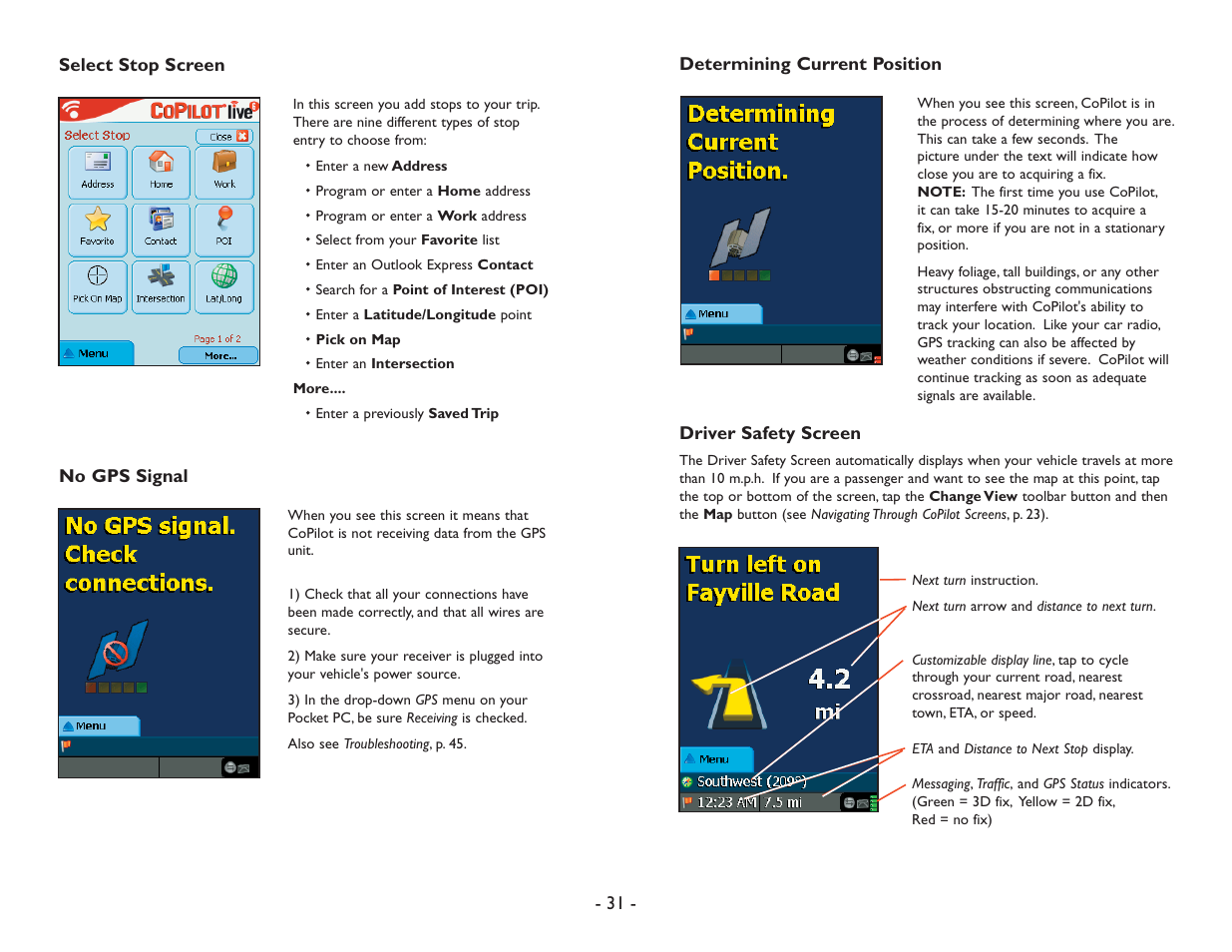 ALK Technologies Pocket PC 6 User Manual | Page 33 / 57