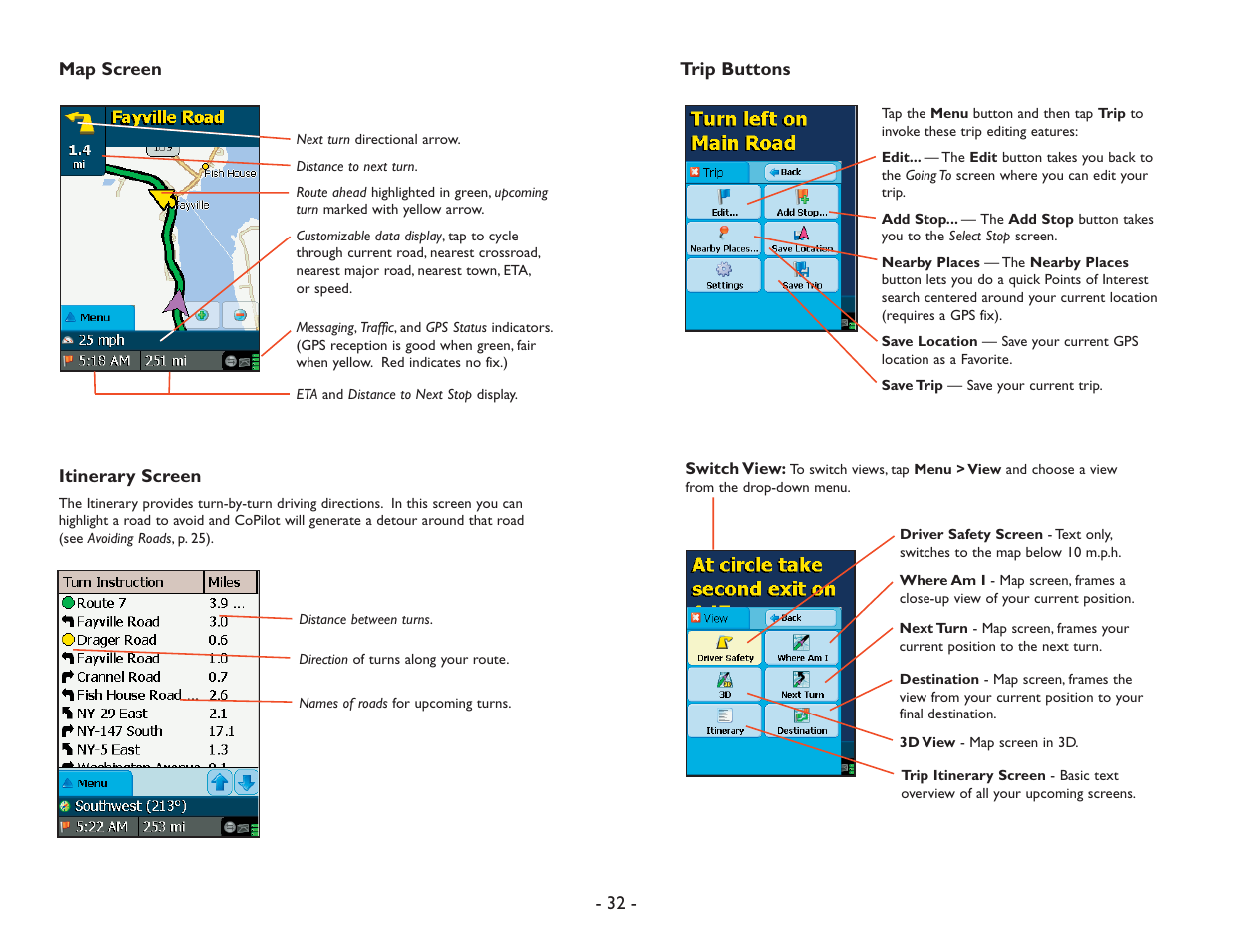 ALK Technologies Pocket PC 6 User Manual | Page 34 / 57