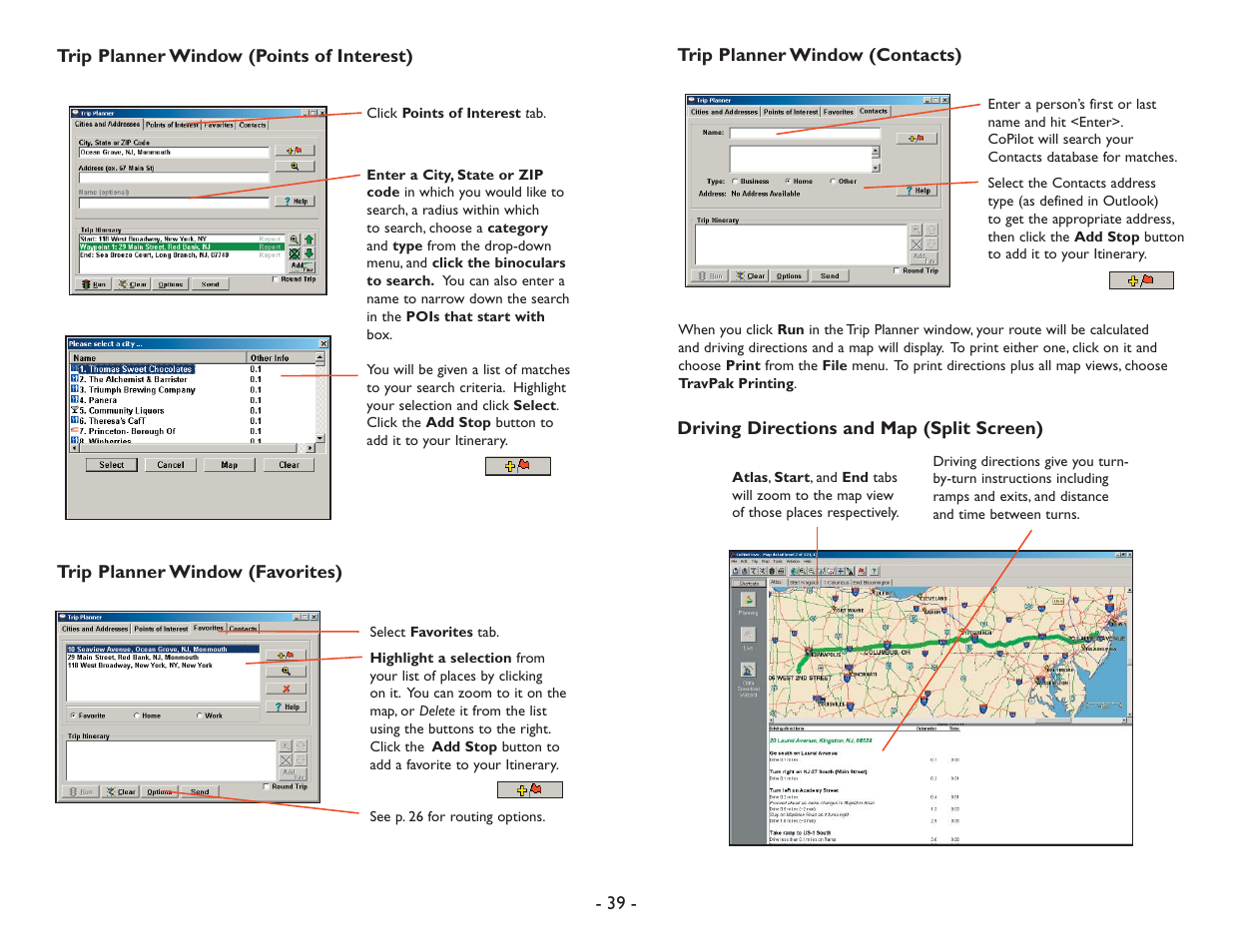 ALK Technologies Pocket PC 6 User Manual | Page 41 / 57
