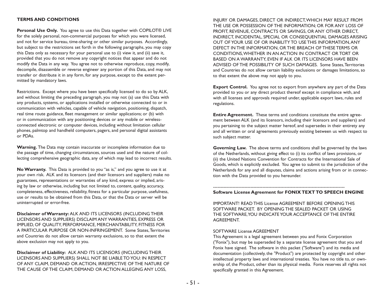 ALK Technologies Pocket PC 6 User Manual | Page 53 / 57