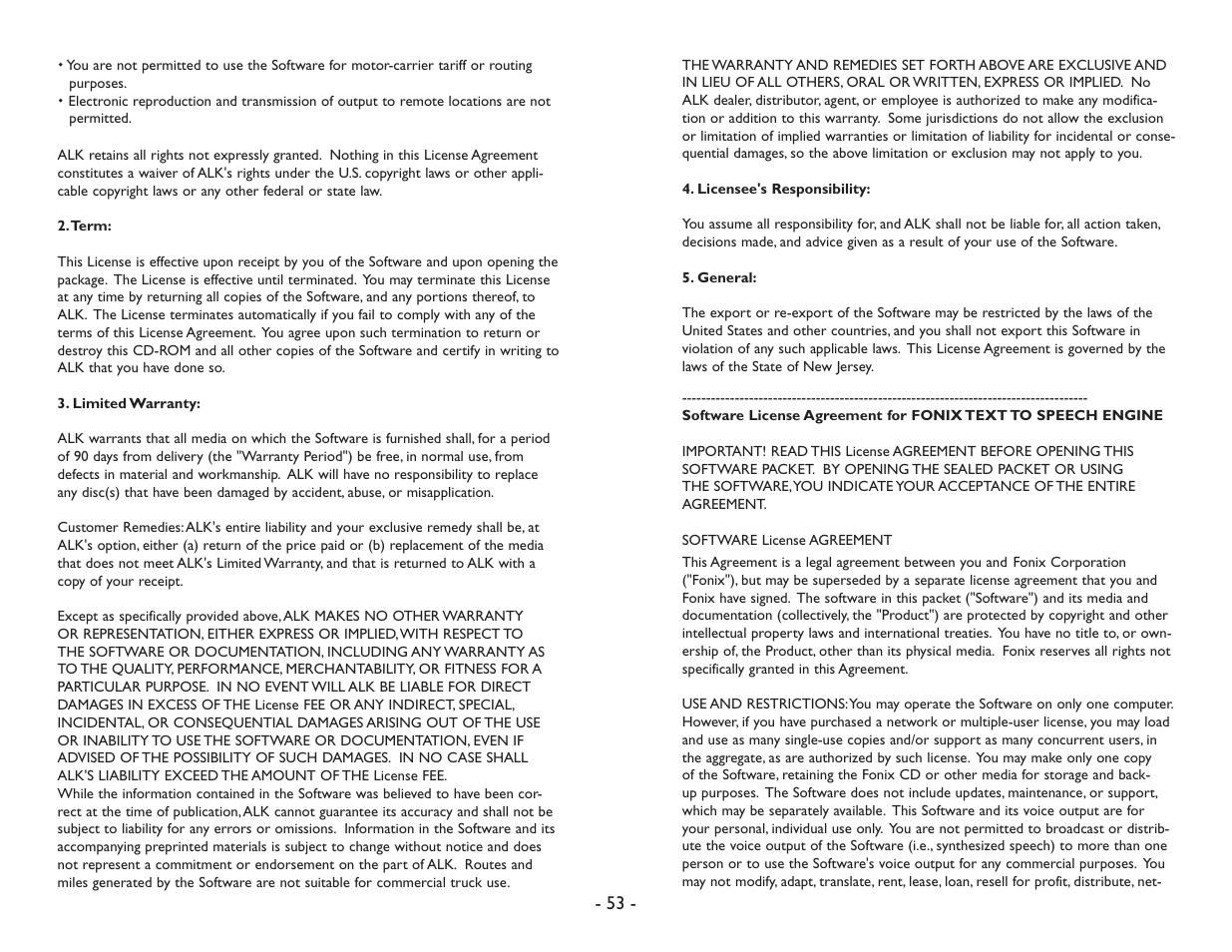 ALK Technologies Pocket PC 6 User Manual | Page 55 / 57