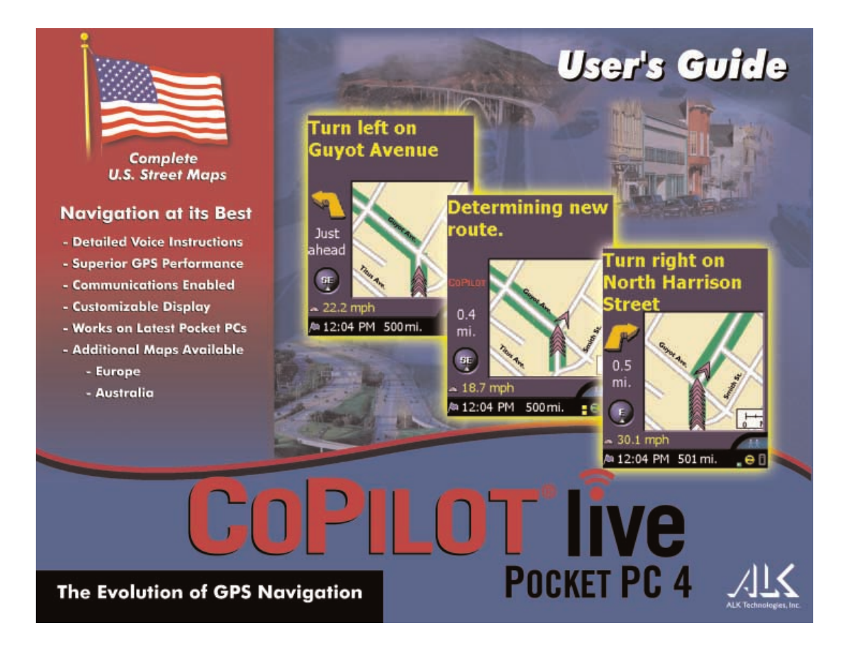 ALK Technologies Pocket PC 4 User Manual | 43 pages