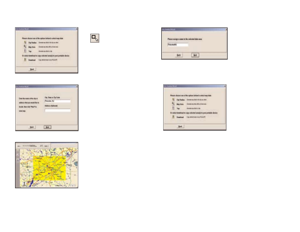Map area | ALK Technologies Pocket PC 4 User Manual | Page 14 / 43