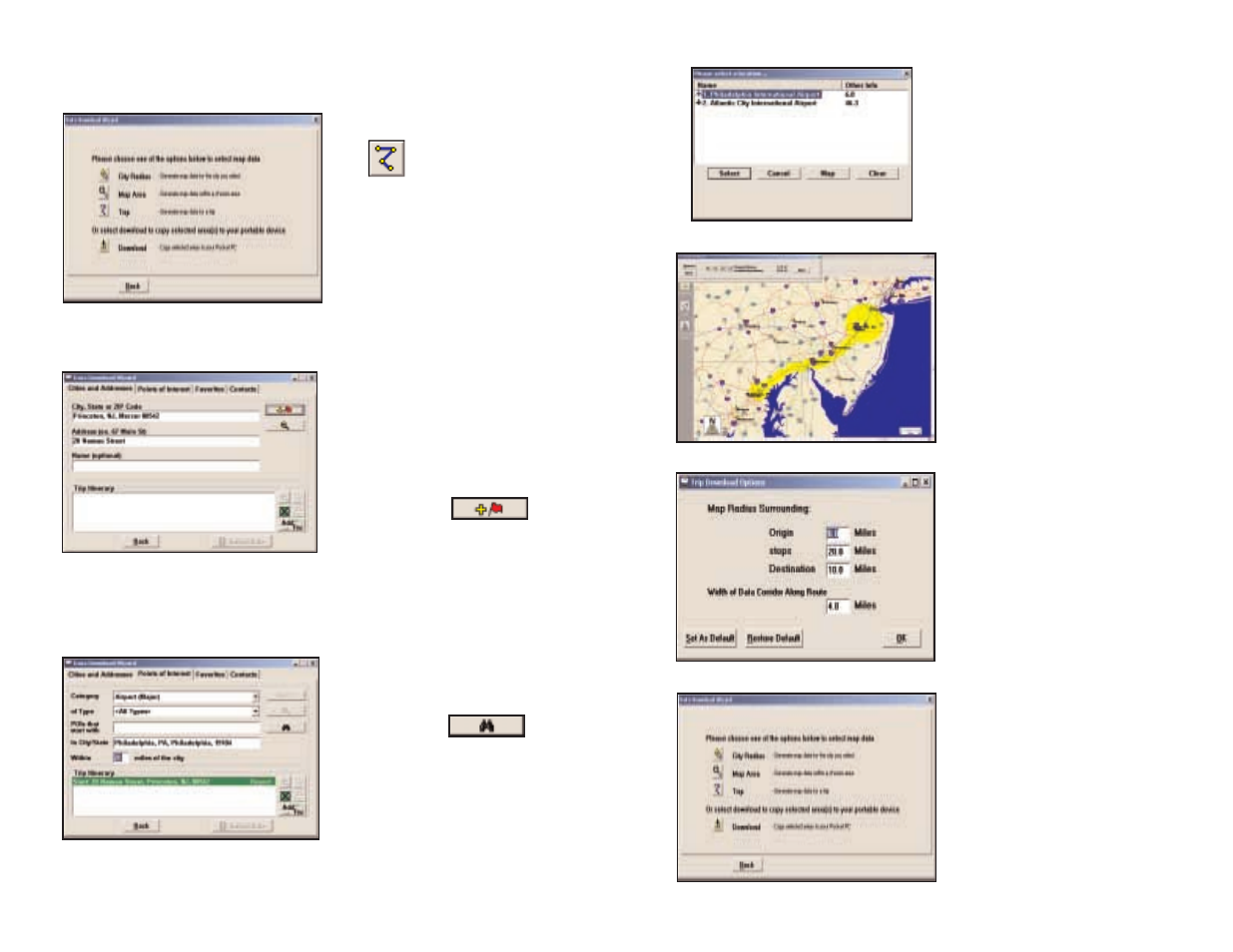 Trip | ALK Technologies Pocket PC 4 User Manual | Page 15 / 43