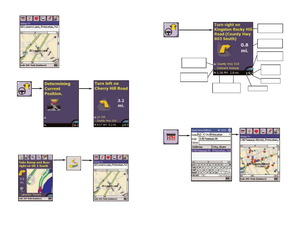 Start driving! entering a home address | ALK Technologies Pocket PC 4 User Manual | Page 20 / 43
