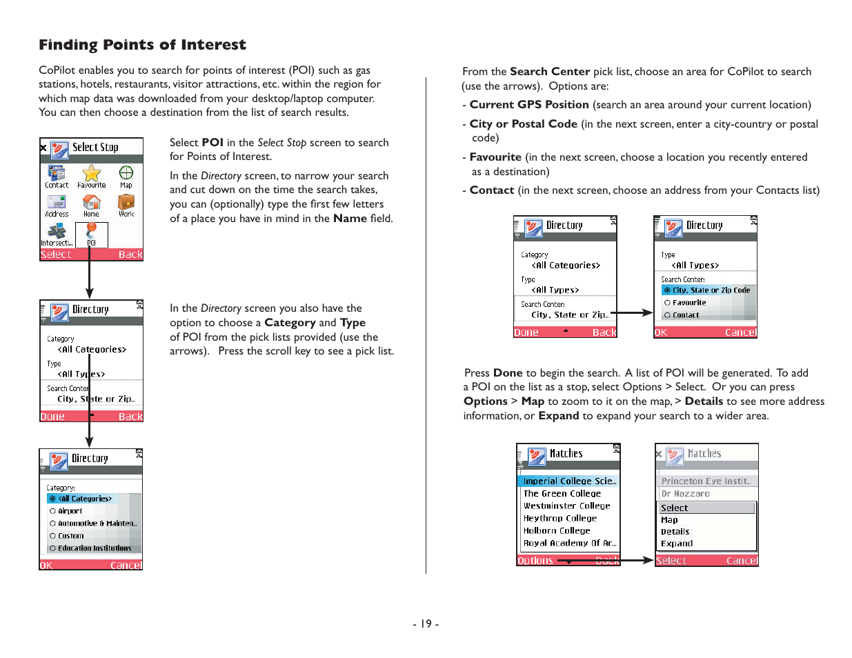 ALK Technologies CoPilot Symbian S60 User Manual | Page 21 / 51