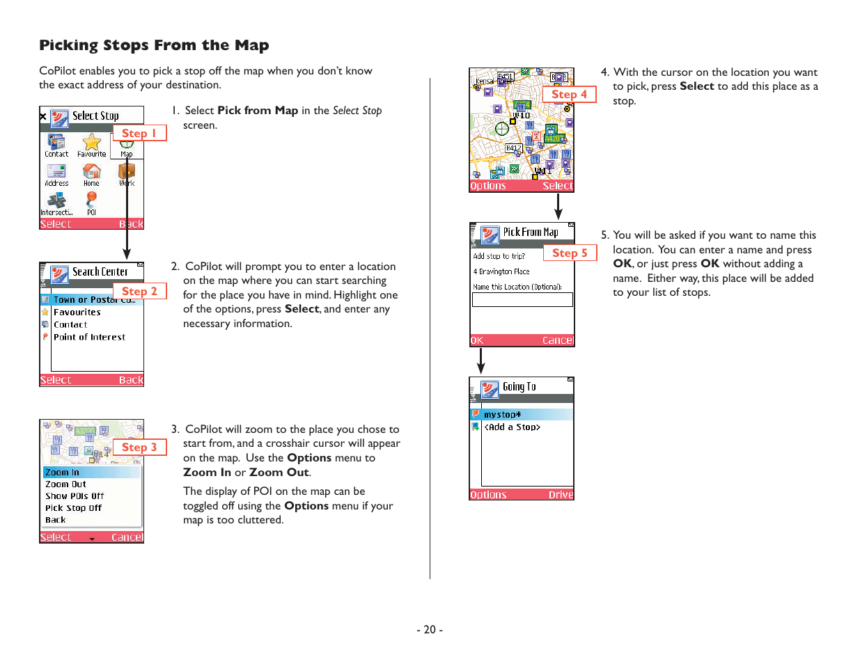 ALK Technologies CoPilot Symbian S60 User Manual | Page 22 / 51