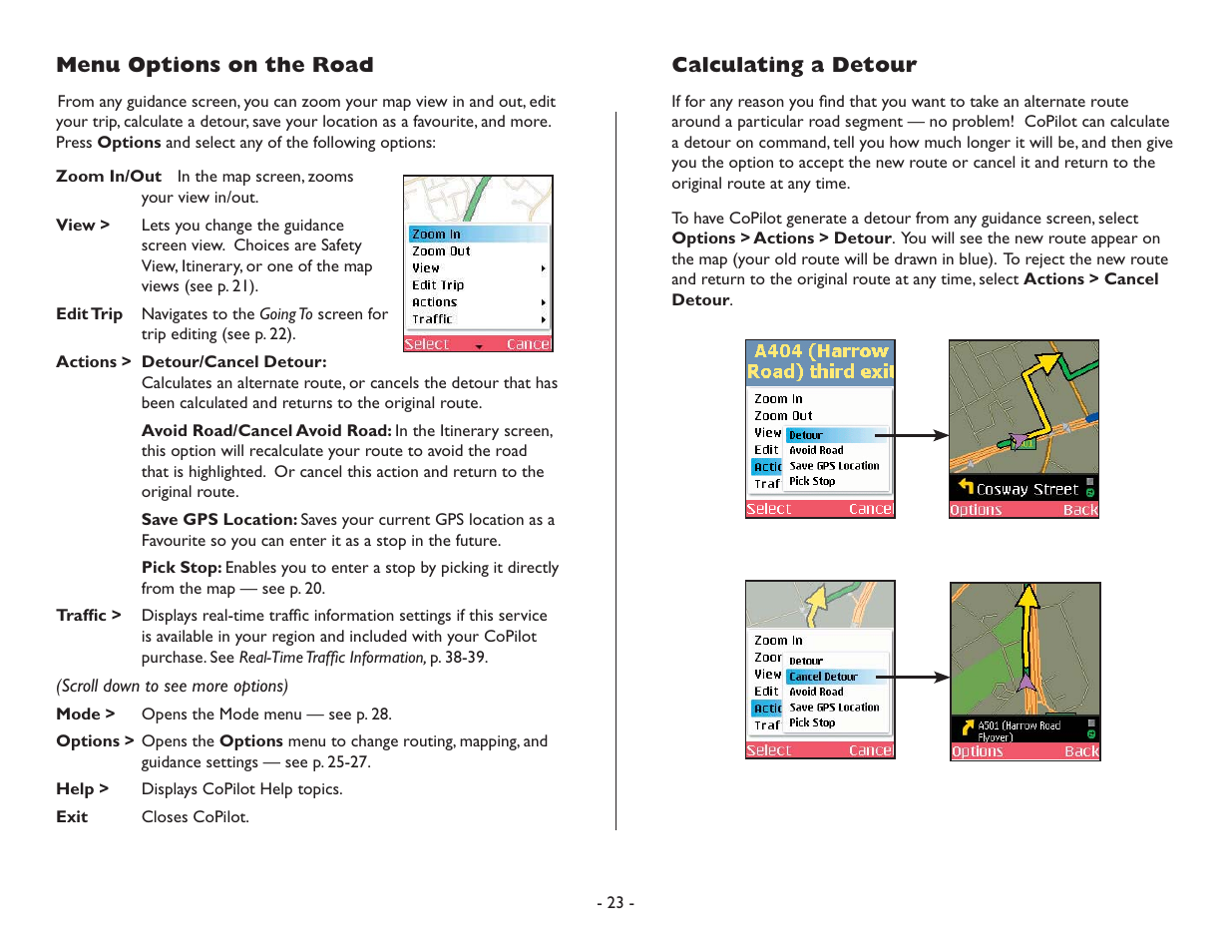 ALK Technologies CoPilot Symbian S60 User Manual | Page 25 / 51