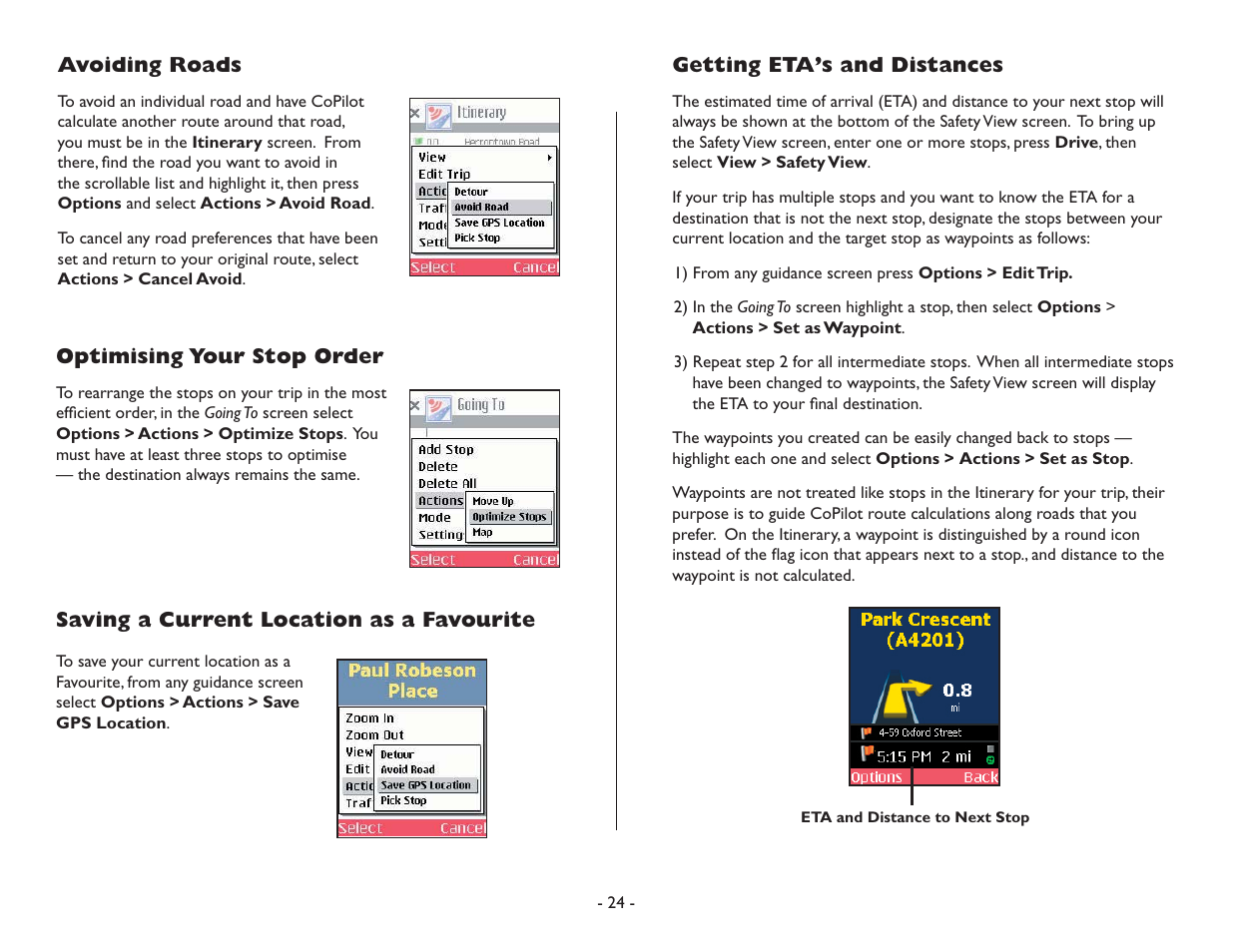 ALK Technologies CoPilot Symbian S60 User Manual | Page 26 / 51