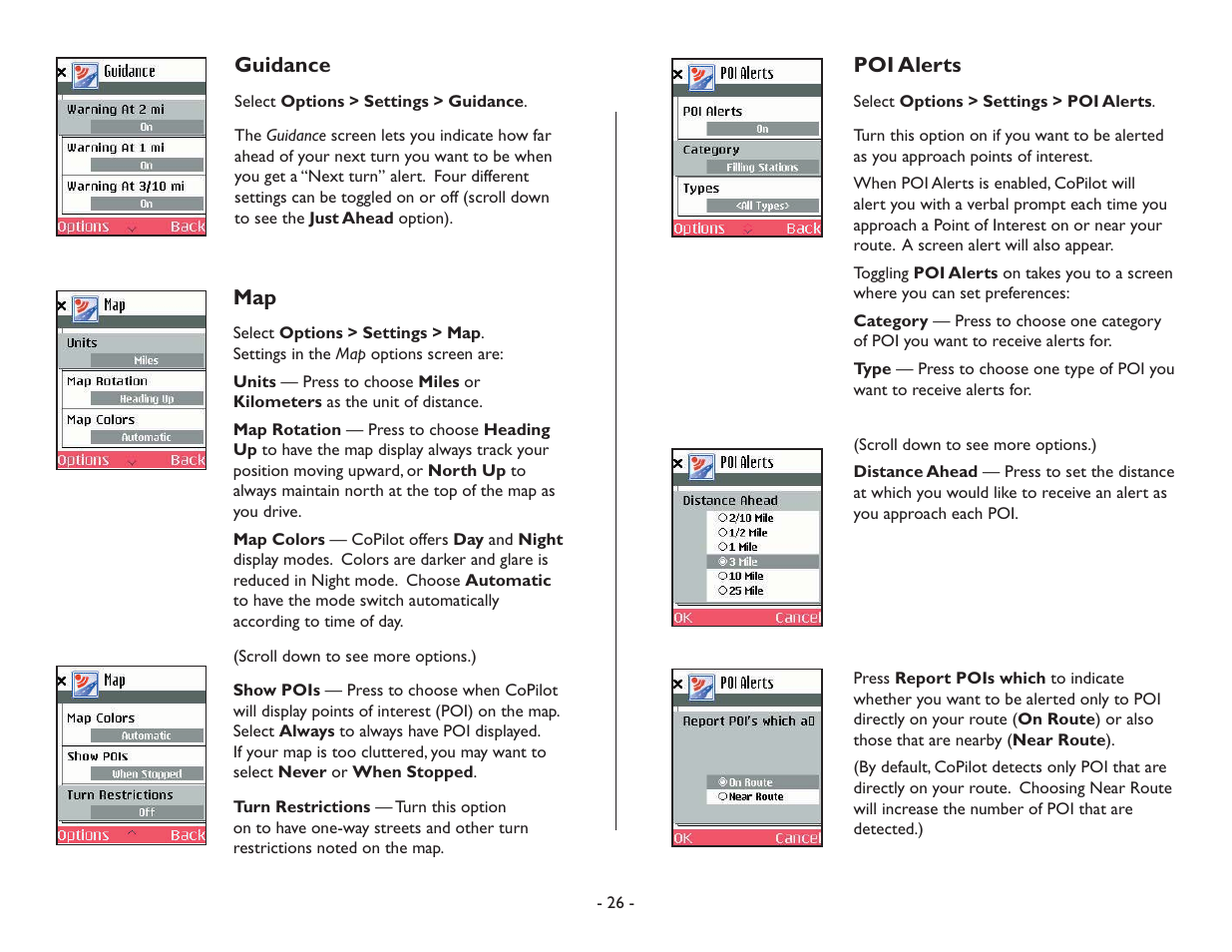 ALK Technologies CoPilot Symbian S60 User Manual | Page 28 / 51