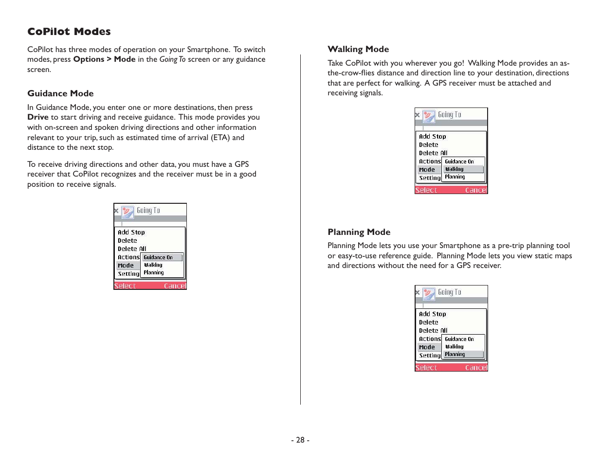 ALK Technologies CoPilot Symbian S60 User Manual | Page 30 / 51