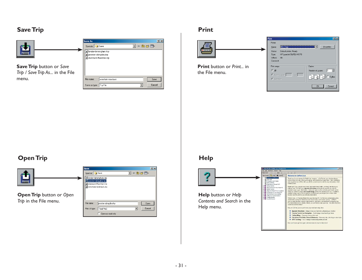 ALK Technologies CoPilot Symbian S60 User Manual | Page 33 / 51