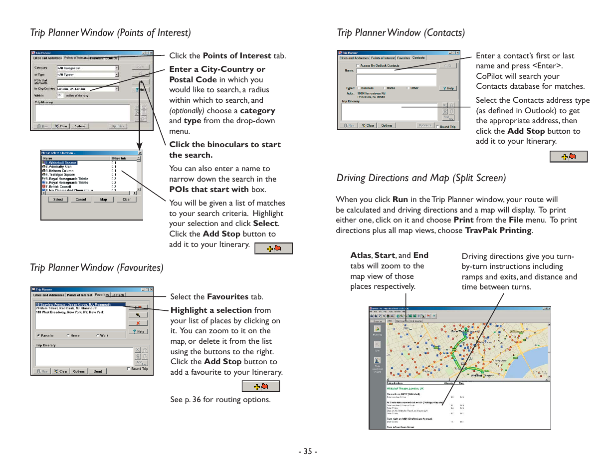 ALK Technologies CoPilot Symbian S60 User Manual | Page 37 / 51