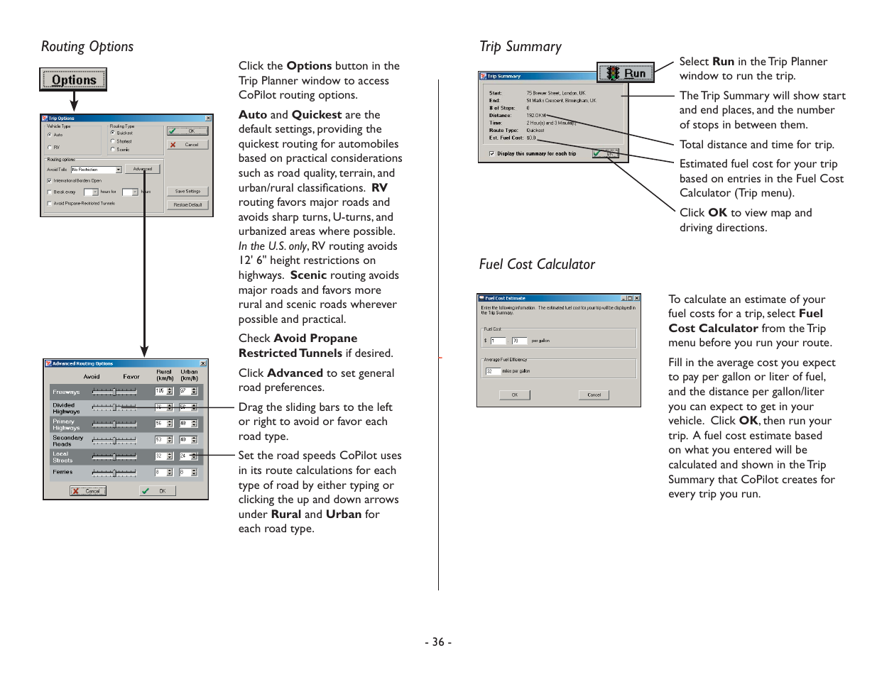 ALK Technologies CoPilot Symbian S60 User Manual | Page 38 / 51