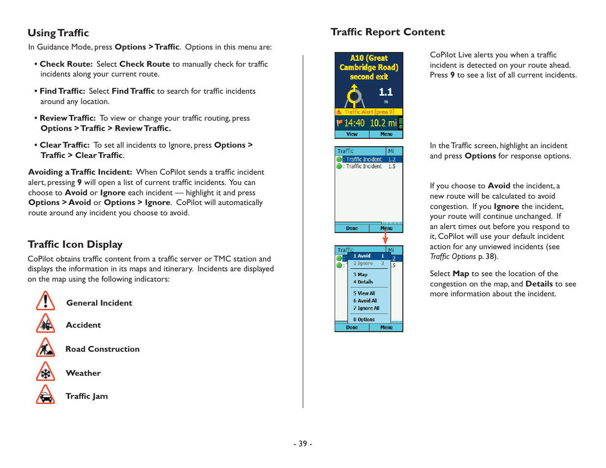 ALK Technologies CoPilot Symbian S60 User Manual | Page 41 / 51