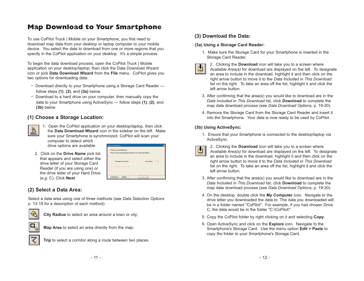 Map download to your smartphone | ALK Technologies CoPilot Truck User Manual | Page 8 / 43