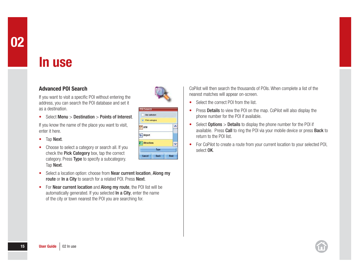 ALK Technologies COPILOT LIVE 7 User Manual | Page 15 / 56