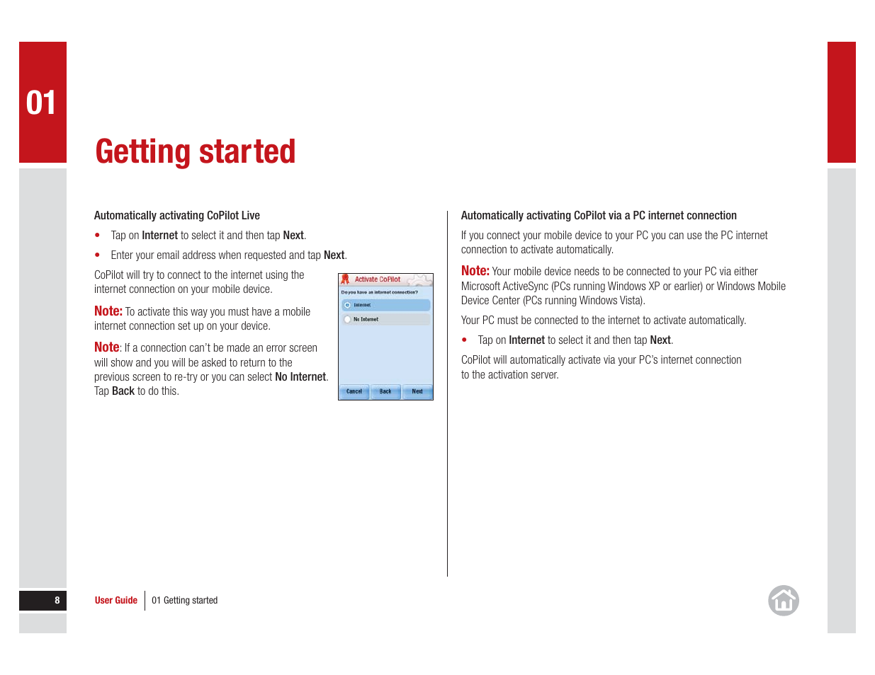 Getting started | ALK Technologies COPILOT LIVE 7 User Manual | Page 8 / 56
