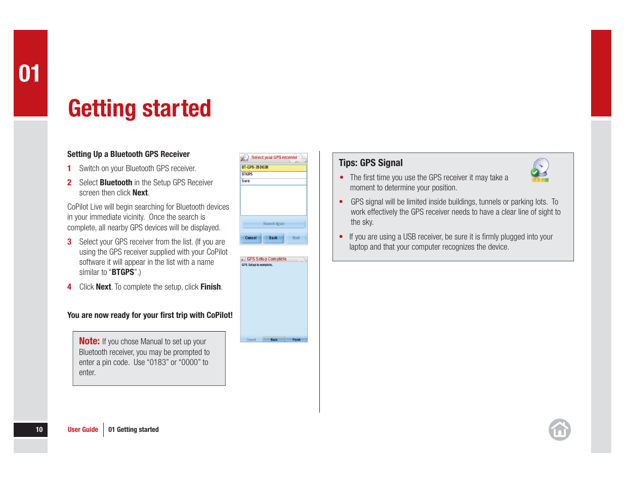 Getting started | ALK Technologies CoPilot Live 11 User Manual | Page 10 / 43