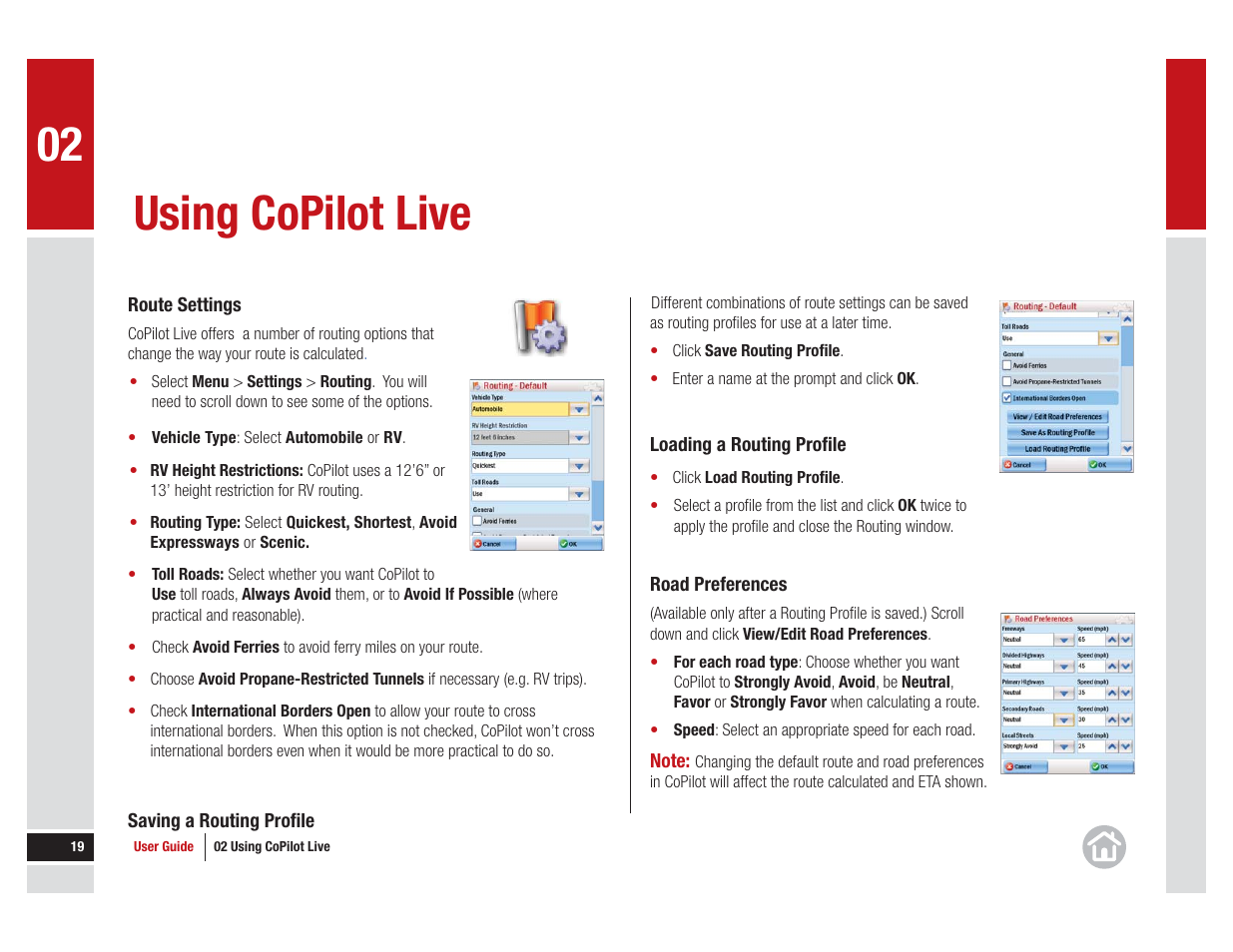Using copilot live | ALK Technologies CoPilot Live 11 User Manual | Page 19 / 43