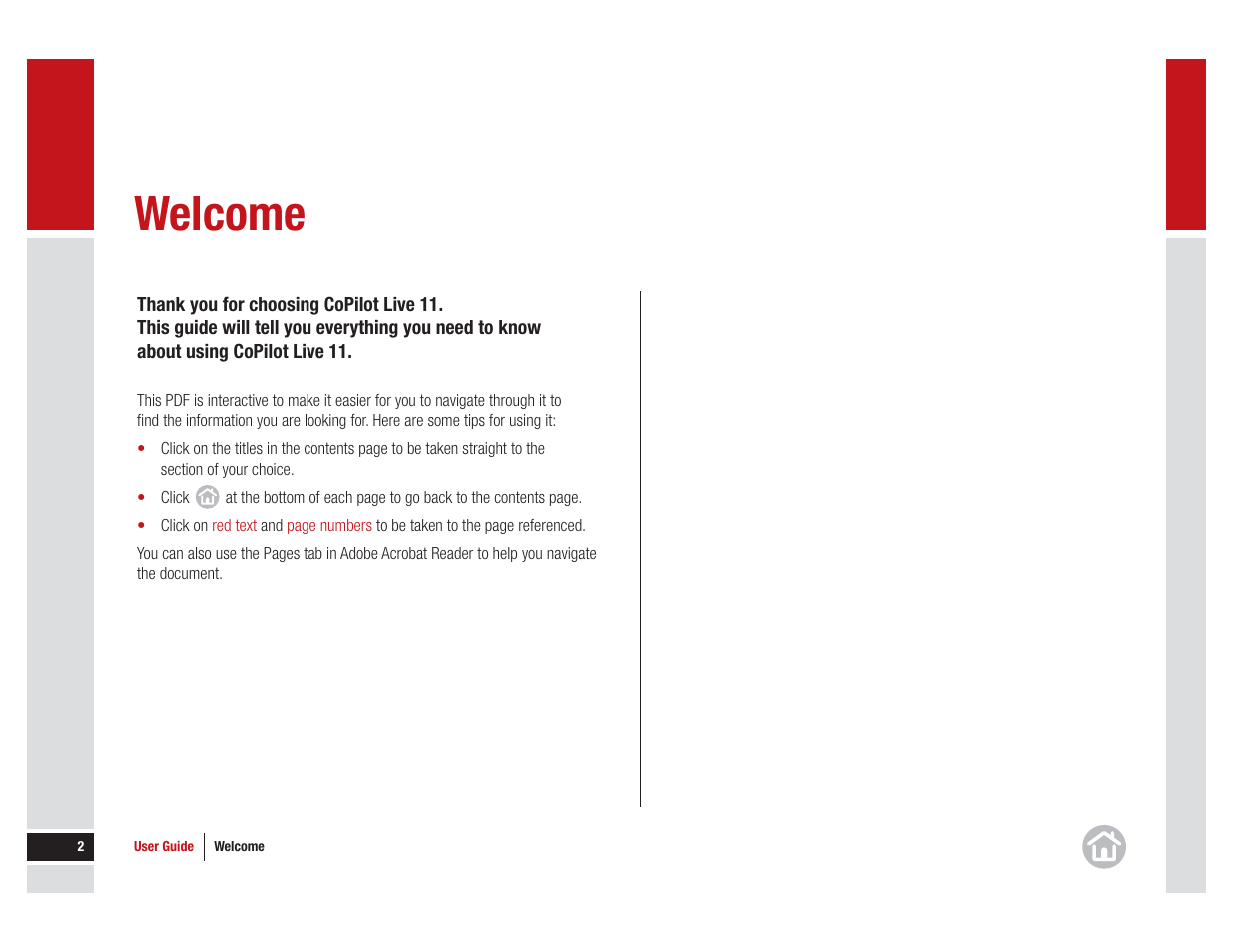 Welcome | ALK Technologies CoPilot Live 11 User Manual | Page 2 / 43