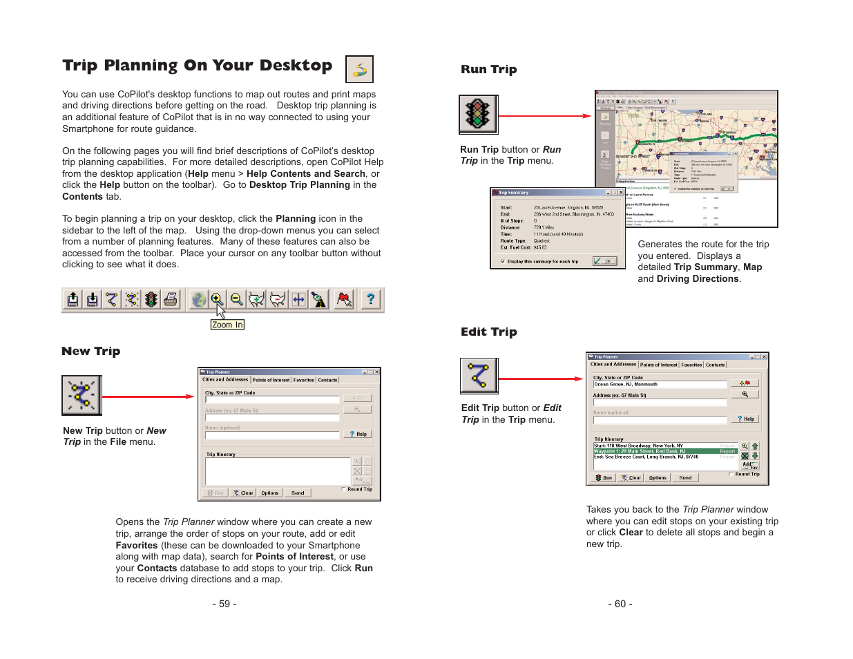 Trip planning on your desktop | ALK Technologies CoPilot Live Smartphone User Manual | Page 32 / 42
